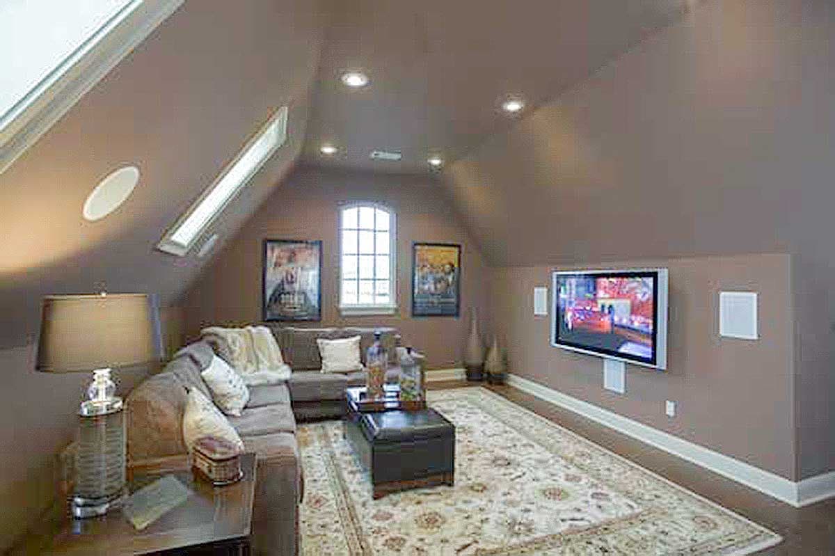 Plan 59950ND: Elegant European House Plan with Two-Story Turret - 3328 Sq Ft - Image #13 - European