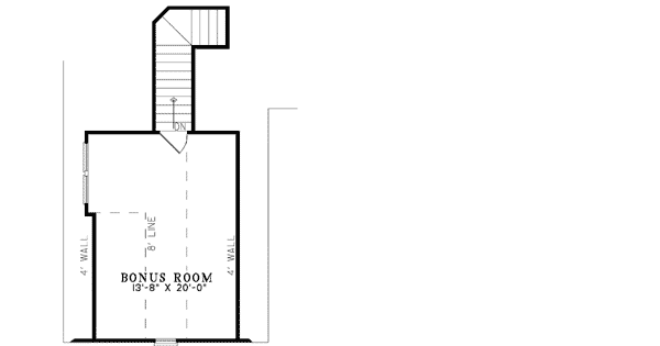 Plan 59951ND: Rustic Home Plan with Options - Floor Plan - Bonus - Craftsman, European, Rustic