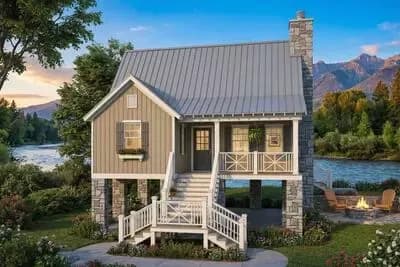 Elevated Cottage Retreat - 1195 Sq Ft