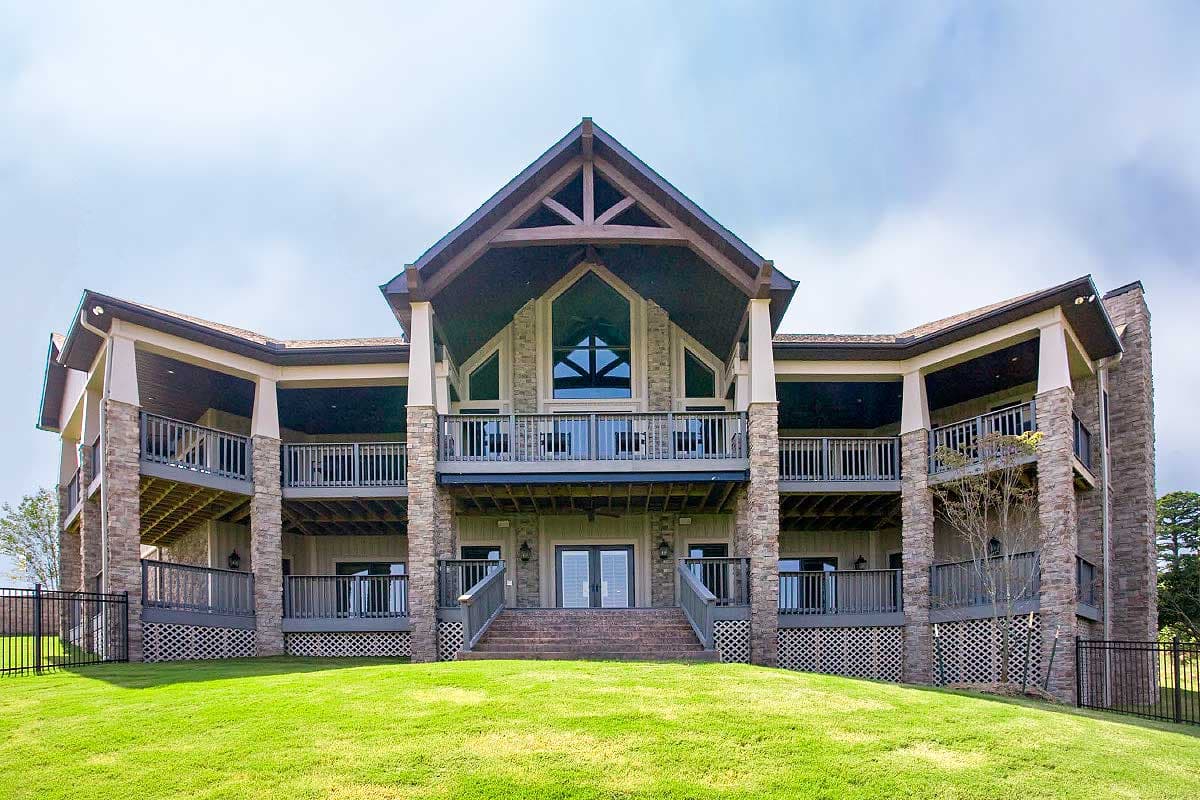 Plan 59963ND: Mountain Ranch with Spectacular Rear Views - 5144 Sq Ft - Image #6 - Mountain, Ranch, Rustic, Vacation