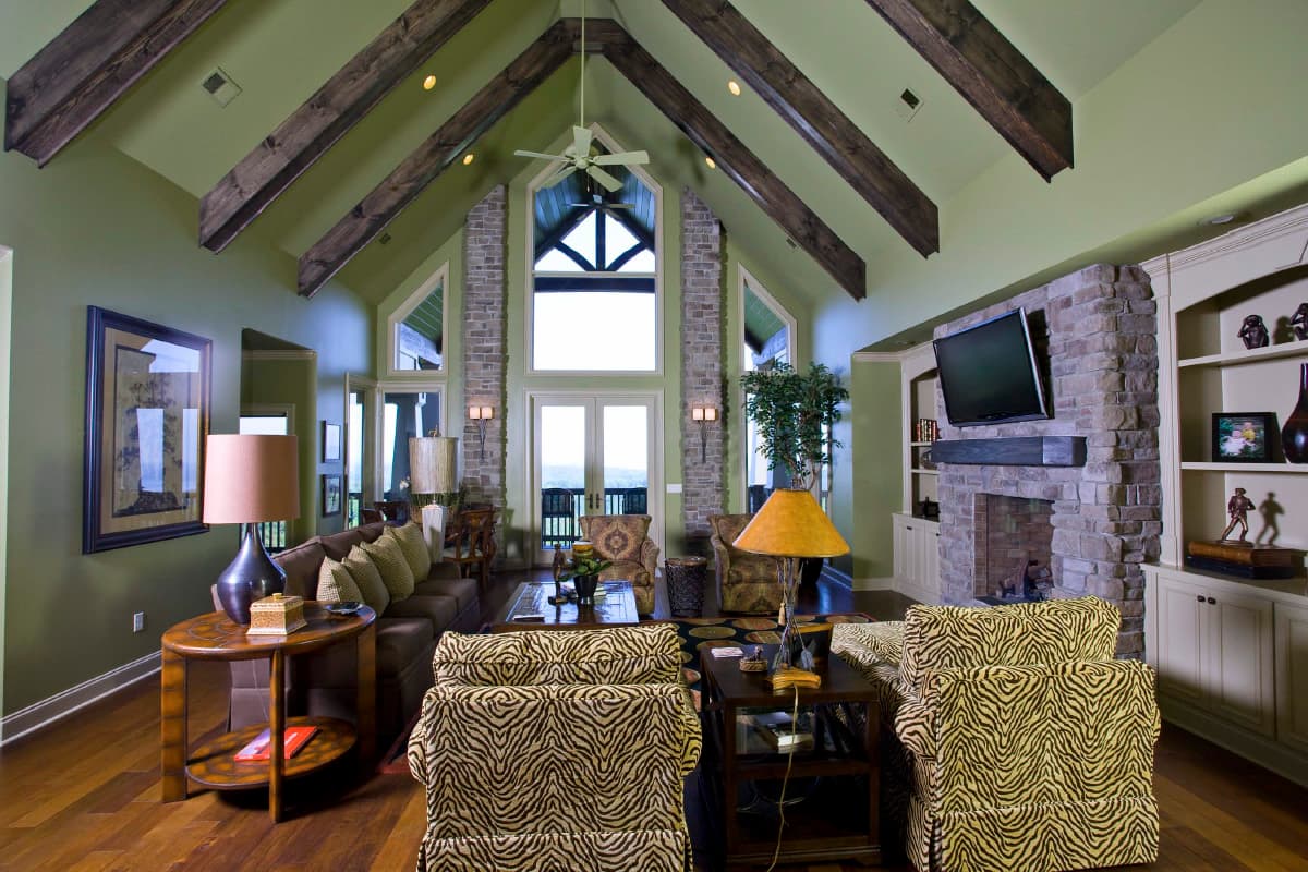 Plan 59963ND: Mountain Ranch with Spectacular Rear Views - 5144 Sq Ft - Image #7 - Mountain, Ranch, Rustic, Vacation