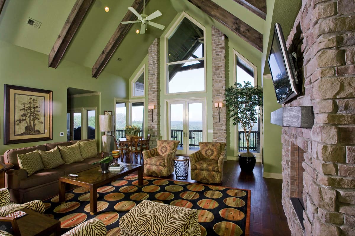 Plan 59963ND: Mountain Ranch with Spectacular Rear Views - 5144 Sq Ft - Image #8 - Mountain, Ranch, Rustic, Vacation