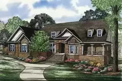 Brick Arched Entry