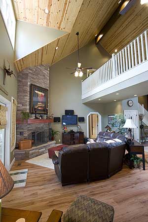 Plan 59981ND: Rustic Country Home Plan with Vaulted Spaces - 2704 Sq Ft - Image #9 - Cabin, Country, Mountain, Rustic, Vacation