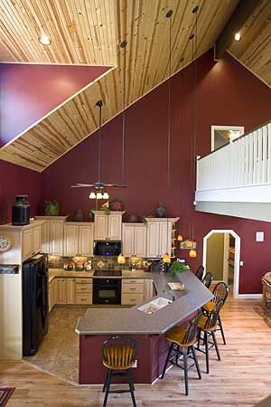 Plan 59981ND: Rustic Country Home Plan with Vaulted Spaces - 2704 Sq Ft - Image #11 - Cabin, Country, Mountain, Rustic, Vacation