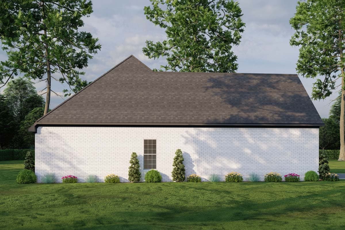 Plan 59986ND: Charming 3-Bed House Plan with Open Floor Plan - 1629 Sq Ft - Image #13 - European, Traditional