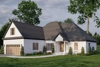 Charming 3-Bed House Plan with Open Floor Plan - 1629 Sq Ft