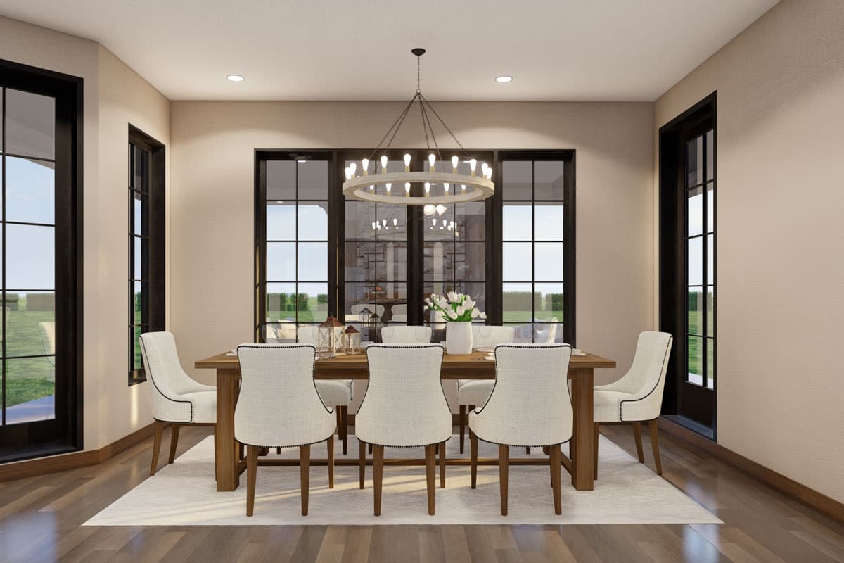 Plan 59990ND: 4-Bed Traditional Home Plan with Home Theater and Bonus Room - 4378 Sq Ft - Image #13 - European, Southern Traditional, Traditional