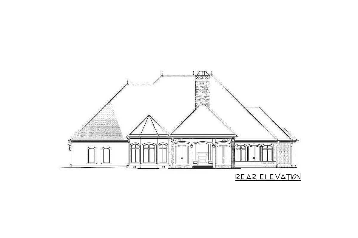 Plan 60501ND: Gracious French Country Manor - Image #51 - European, French Country