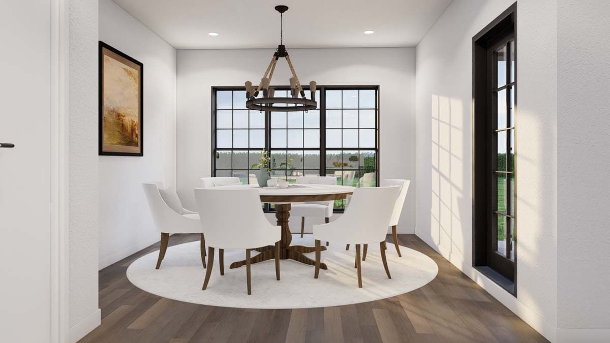 Plan 60505ND: 4-Bed House Plan with Central Atrium - 2716 Sq Ft - Image #10 - Craftsman, Ranch