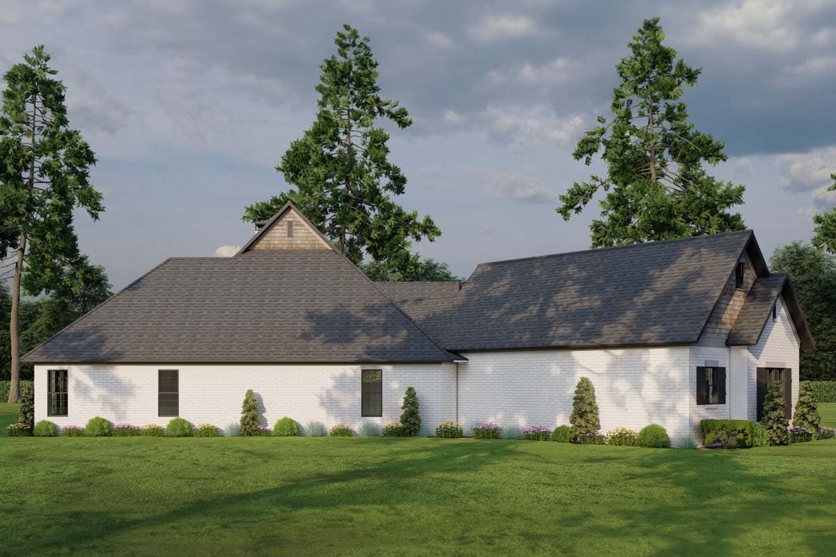 Plan 60505ND: 4-Bed House Plan with Central Atrium - 2716 Sq Ft - Image #11 - Craftsman, Ranch