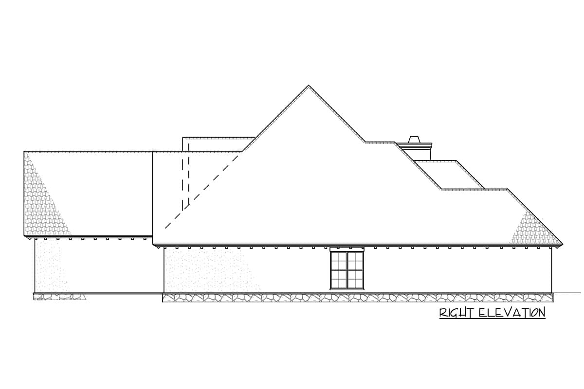 Plan 60534ND: One-Story House Plan with Gourmet Kitchen - 3456 Sq Ft - Image #7 - Craftsman, European, Hill Country