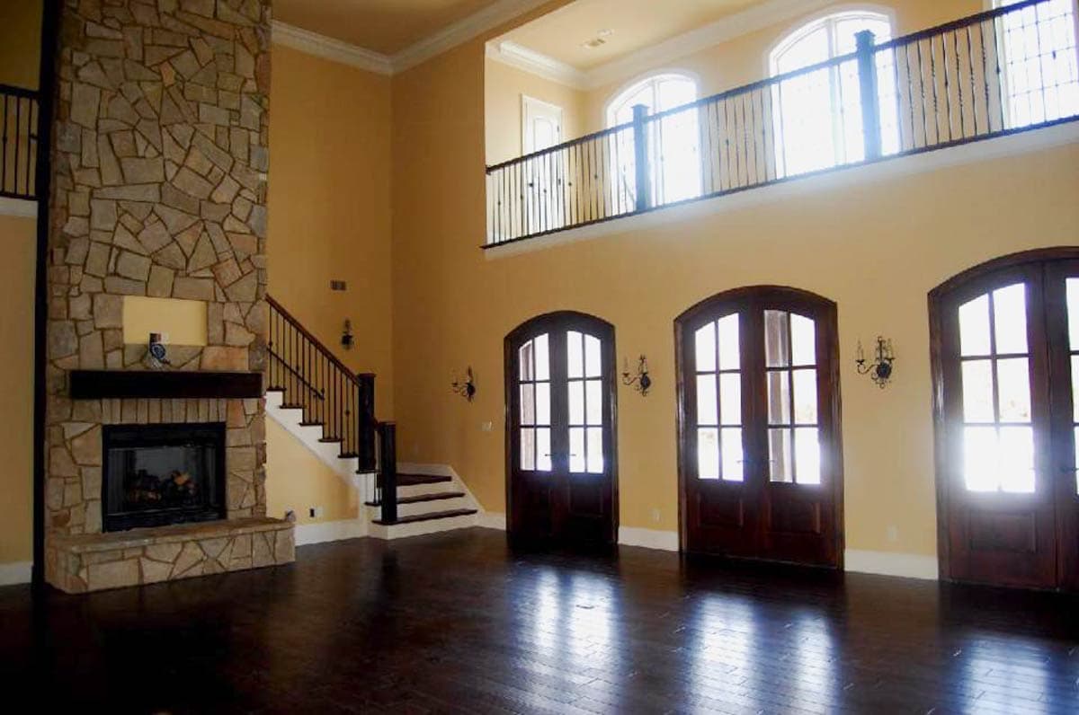 Plan 60538ND: French Country Estate with 2-Story Great Room and 3-Car Garage - 5100 Sq Ft - Image #4 - European, French Country