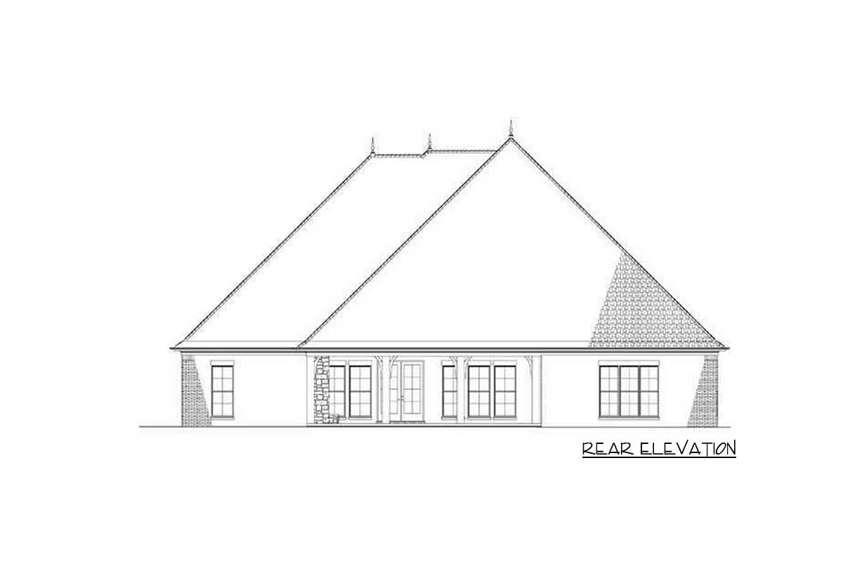 Plan 60539ND: Country Castle - Image #12 - European, French Country