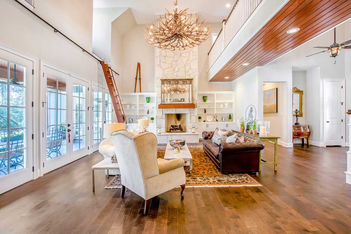 Plan 60547ND: Country Classic With Angled 3-Car Garage - 4501 Sq Ft - Image #15 - Craftsman, Mountain, Northwest