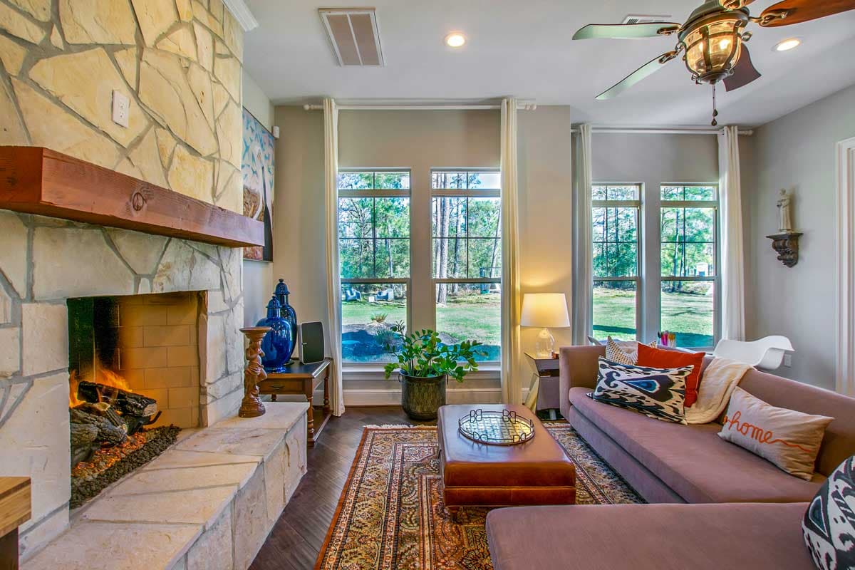 Plan 60547ND: Country Classic With Angled 3-Car Garage - 4501 Sq Ft - Image #20 - Craftsman, Mountain, Northwest