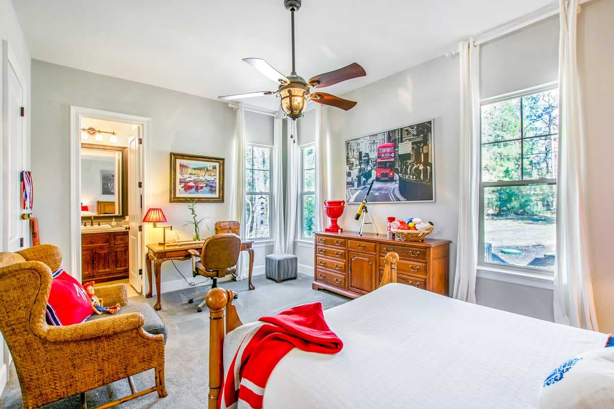 Plan 60547ND: Country Classic With Angled 3-Car Garage - 4501 Sq Ft - Image #25 - Craftsman, Mountain, Northwest