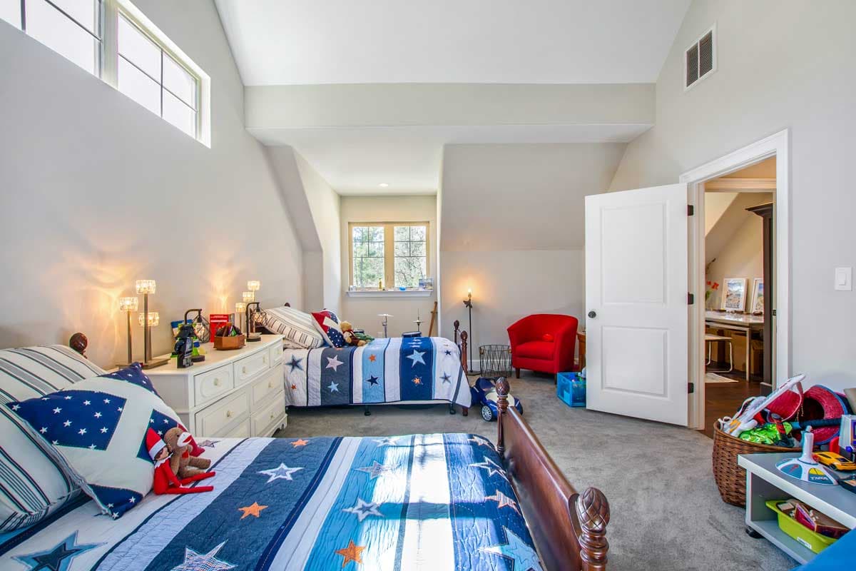 Plan 60547ND: Country Classic With Angled 3-Car Garage - 4501 Sq Ft - Image #27 - Craftsman, Mountain, Northwest