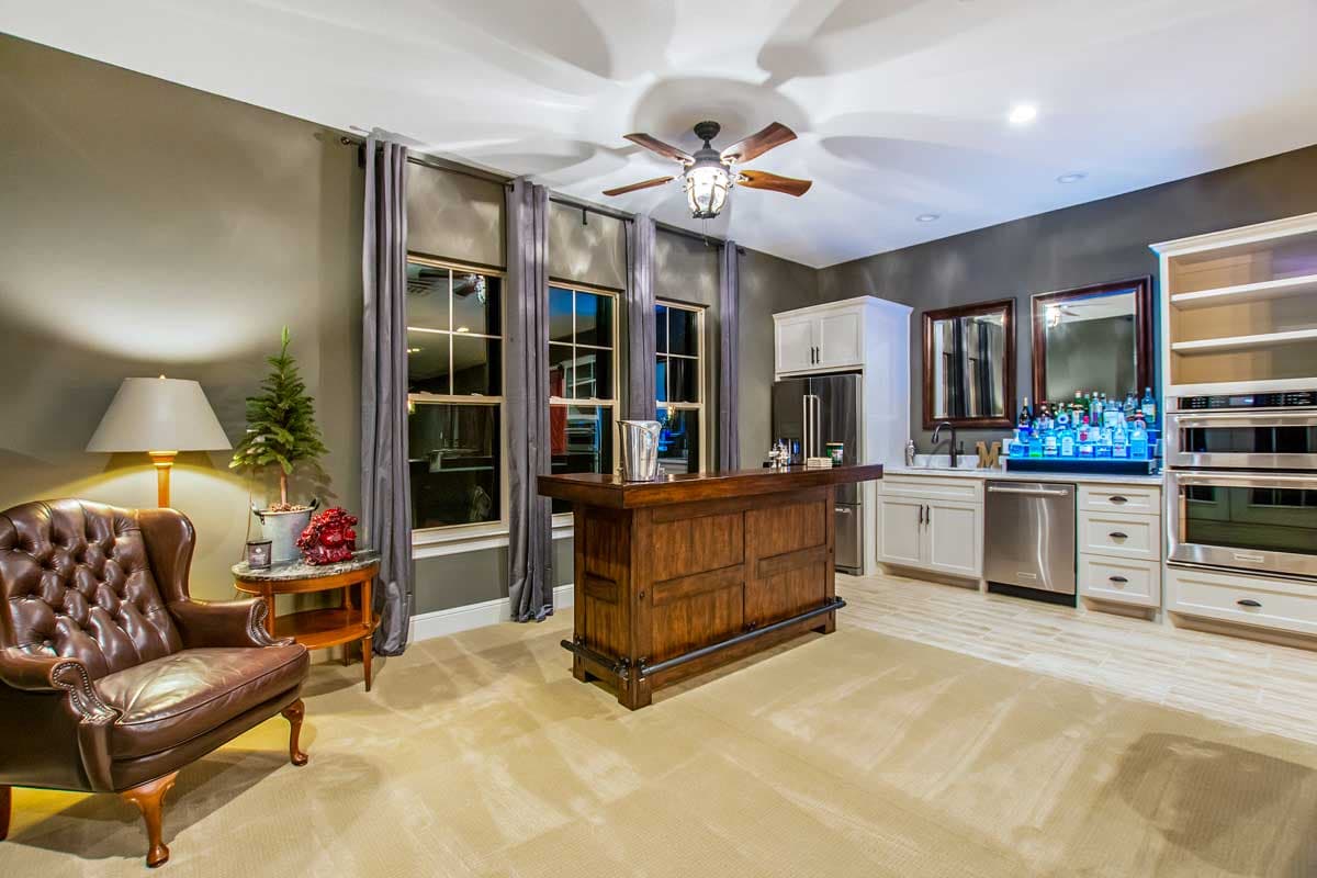 Plan 60547ND: Country Classic With Angled 3-Car Garage - 4501 Sq Ft - Image #35 - Craftsman, Mountain, Northwest