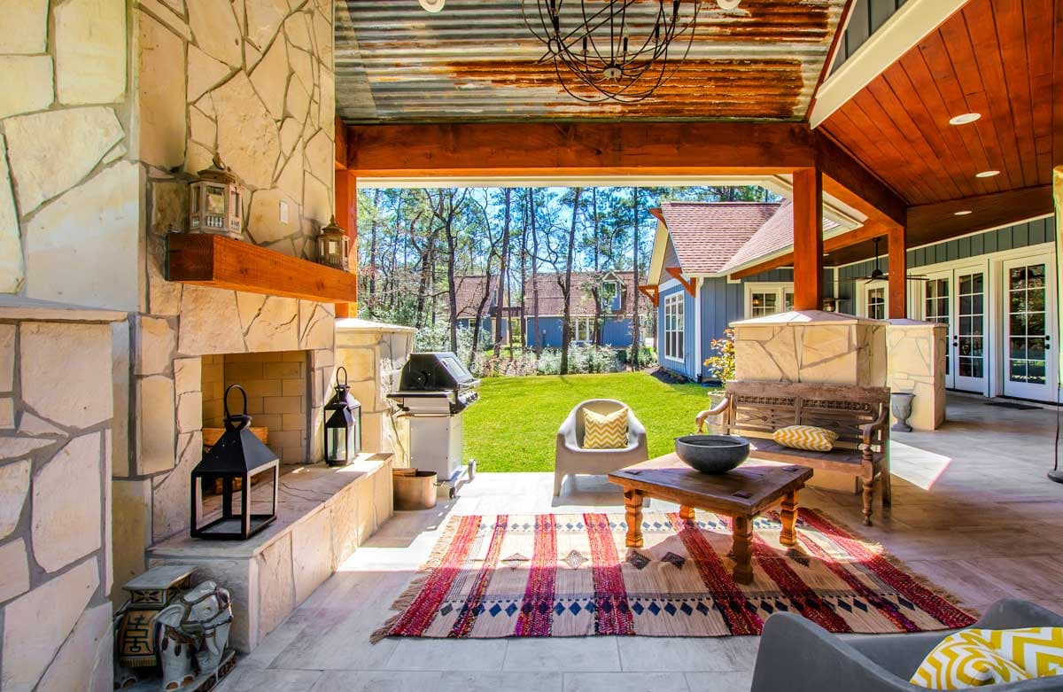 Plan 60547ND: Country Classic With Angled 3-Car Garage - 4501 Sq Ft - Image #38 - Craftsman, Mountain, Northwest