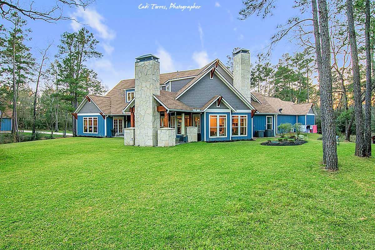 Plan 60547ND: Country Classic With Angled 3-Car Garage - 4501 Sq Ft - Image #40 - Craftsman, Mountain, Northwest