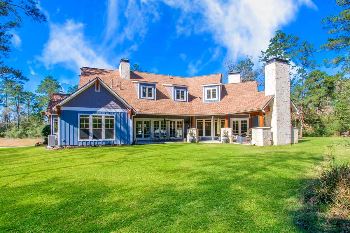 Plan 60547ND: Country Classic With Angled 3-Car Garage - 4501 Sq Ft - Image #42 - Craftsman, Mountain, Northwest