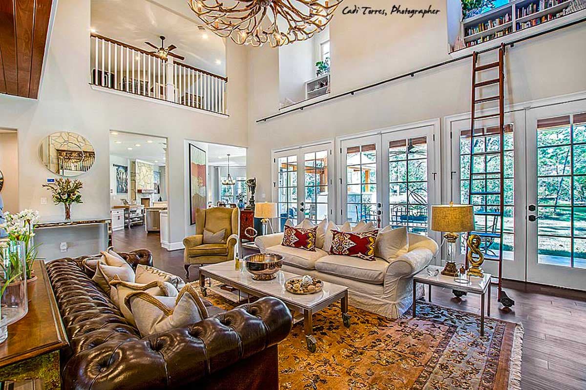 Plan 60547ND: Country Classic With Angled 3-Car Garage - 4501 Sq Ft - Image #6 - Craftsman, Mountain, Northwest