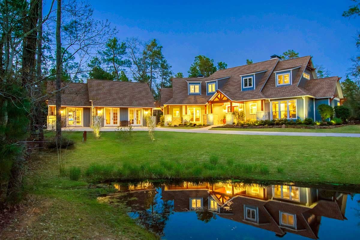 Plan 60547ND: Country Classic With Angled 3-Car Garage - 4501 Sq Ft - Image #8 - Craftsman, Mountain, Northwest