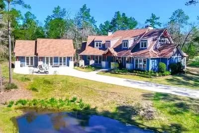 Country Classic With Angled 3-Car Garage - 4501 Sq Ft