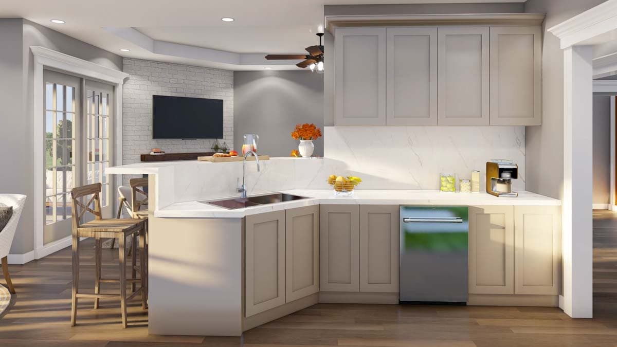 Plan 60556ND: Southern Home Plan with Flexibility - 1591 Sq Ft - Image #8 - Southern, Traditional