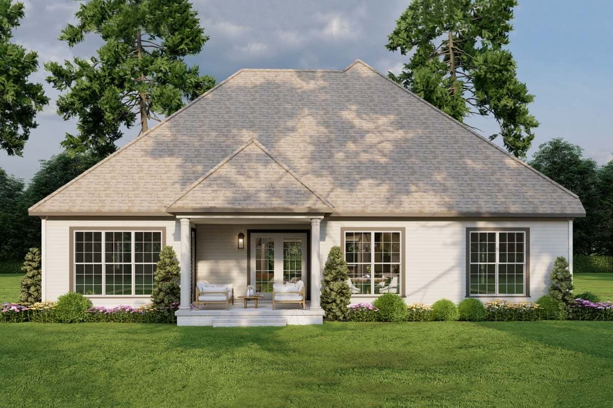 Plan 60556ND: Southern Home Plan with Flexibility - 1591 Sq Ft - Image #11 - Southern, Traditional