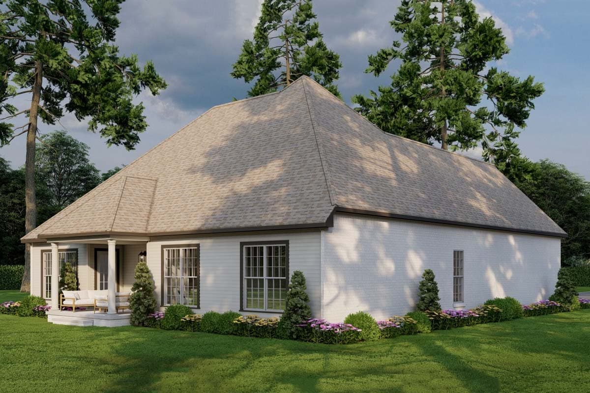 Plan 60556ND: Southern Home Plan with Flexibility - 1591 Sq Ft - Image #12 - Southern, Traditional