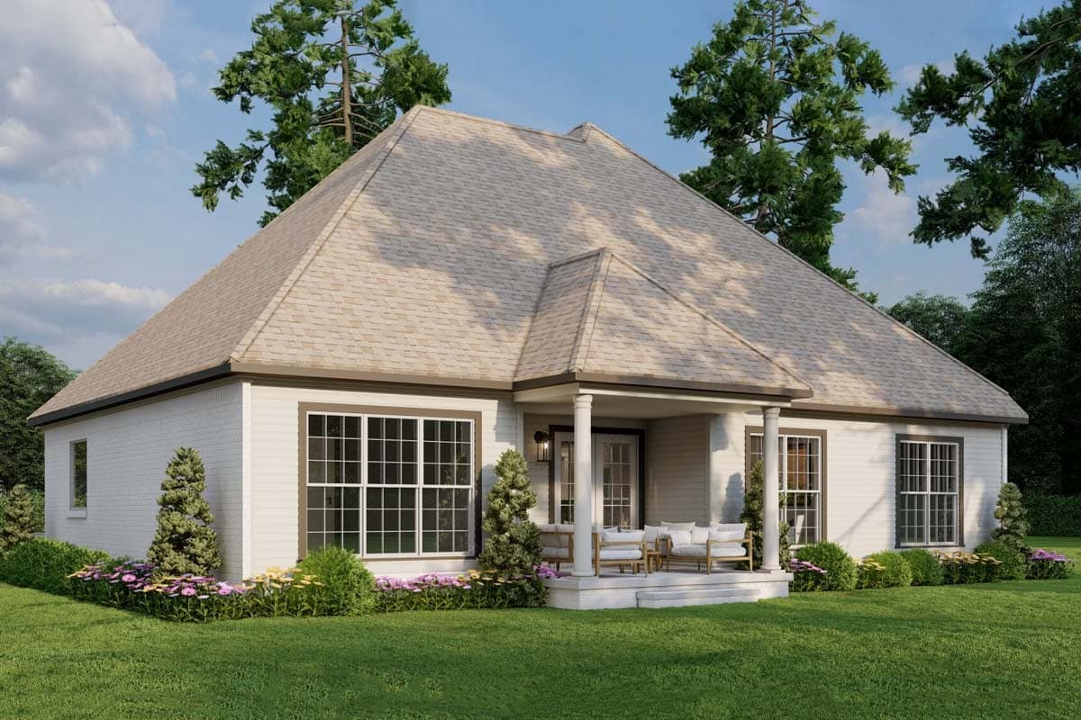 Plan 60556ND: Southern Home Plan with Flexibility - 1591 Sq Ft - Image #13 - Southern, Traditional