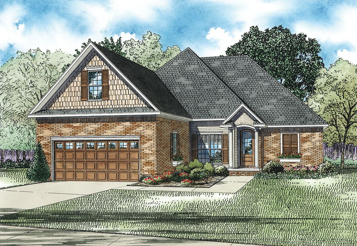 Plan 60556ND: Southern Home Plan with Flexibility - 1591 Sq Ft - Image #15 - Southern, Traditional