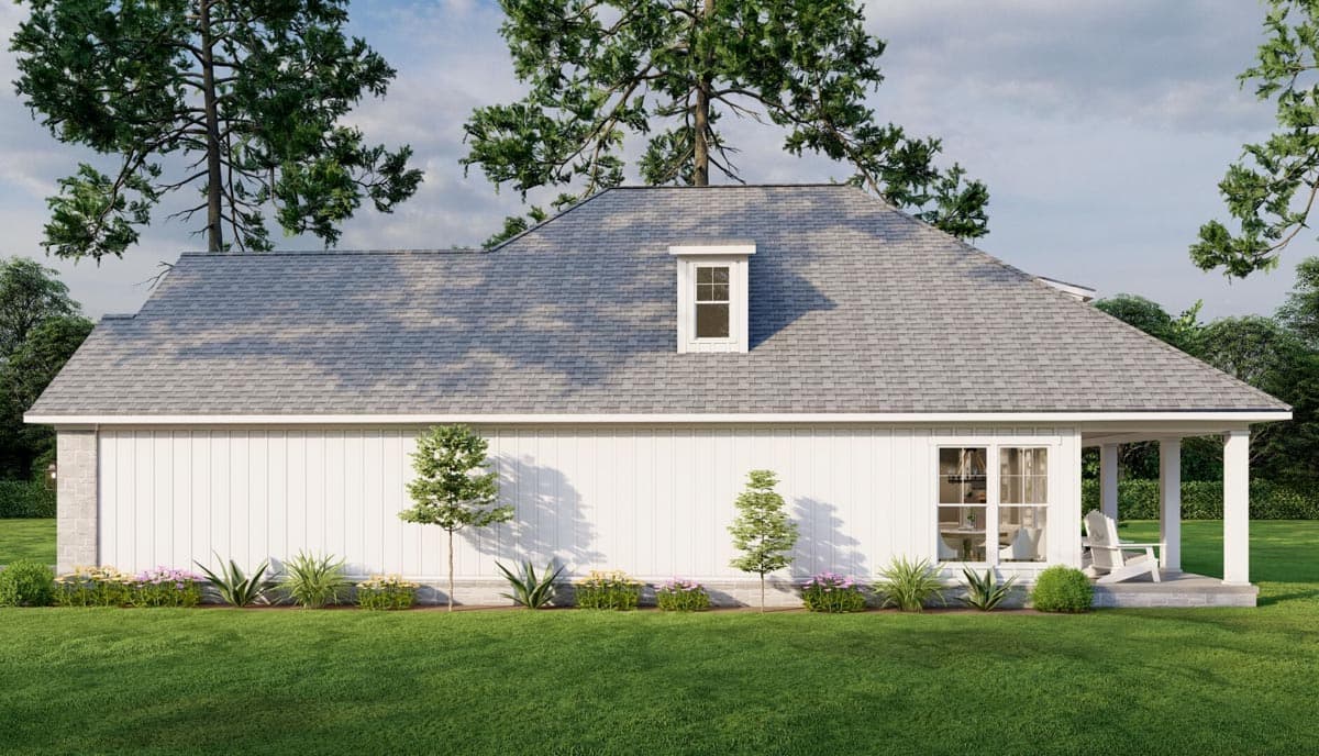 Plan 60565ND: House Plan Under 2500 Square Feet with Flex Room and Large Upstairs Game Room - Image #19 - Craftsman, European