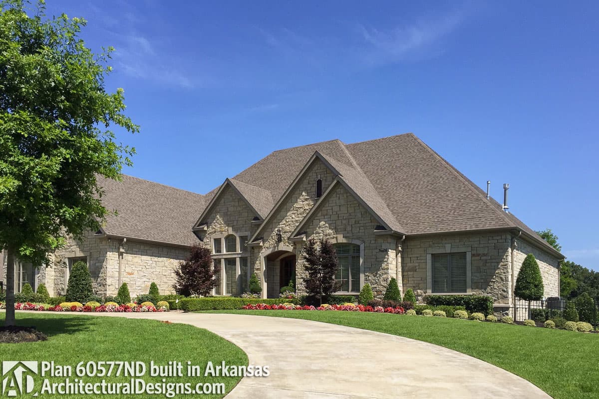 Plan 60577ND: European-style House Plan with Grand Foyer Welcome - Image #5 - European, Traditional