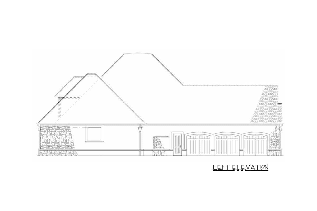 Plan 60577ND: European-style House Plan with Grand Foyer Welcome - Image #22 - European, Traditional