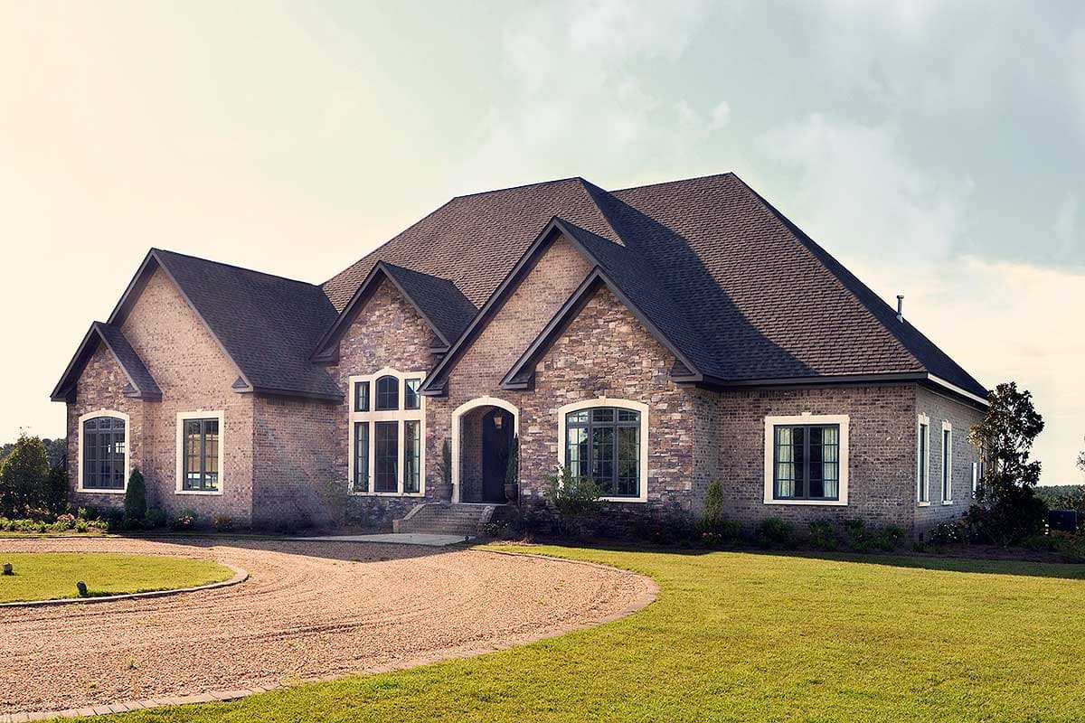 Plan 60577ND: European-style House Plan with Grand Foyer Welcome - Image #4 - European, Traditional