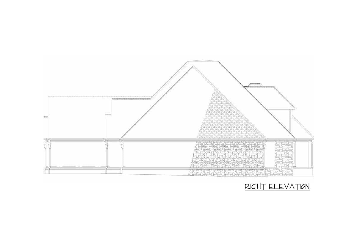 Plan 60577ND: European-style House Plan with Grand Foyer Welcome - Image #24 - European, Traditional