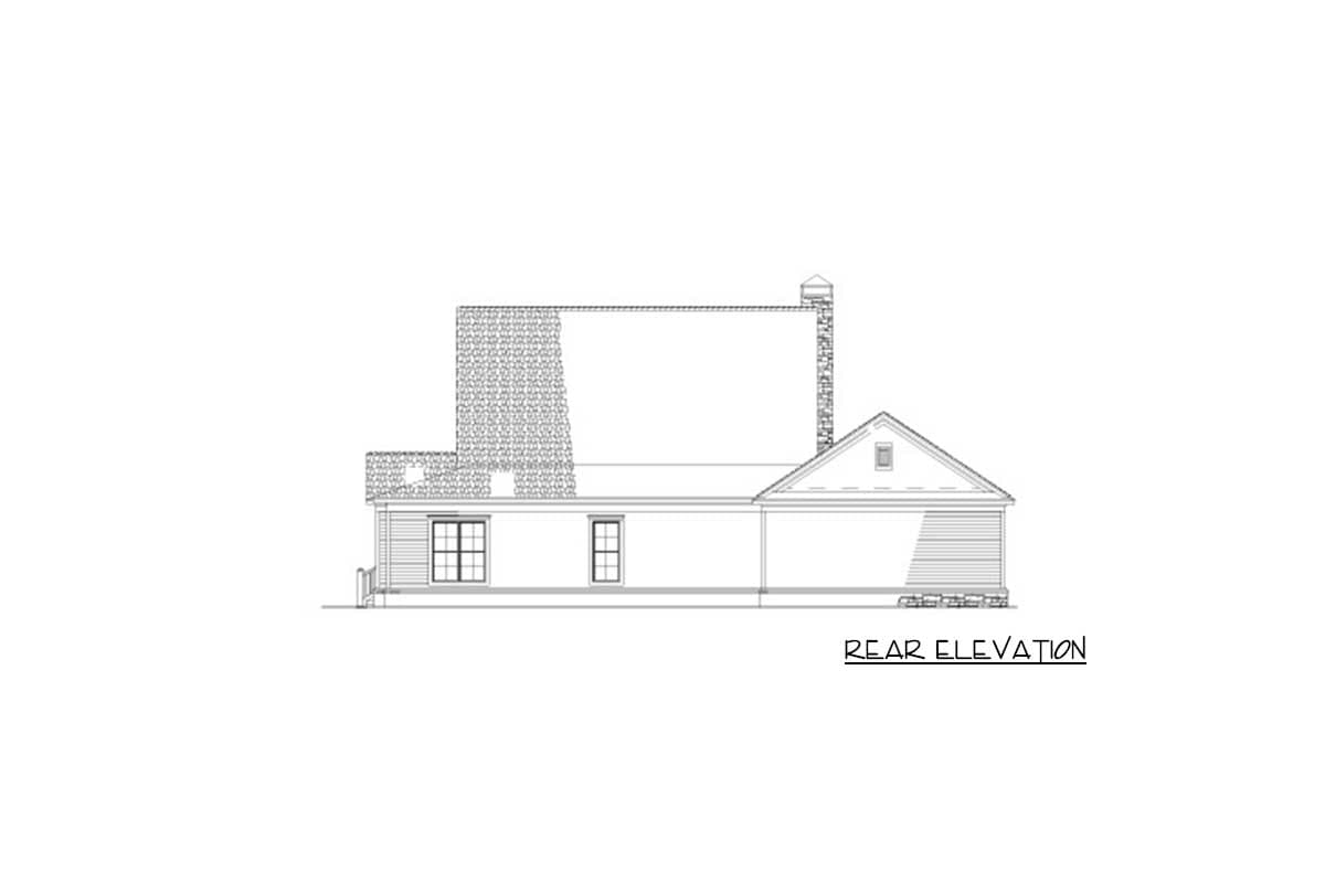 Plan 60586ND: Country Home Plan With Wonderful Wraparound Porch - 2180 Sq Ft - Image #7 - Country, Farmhouse, Modern Farmhouse, Southern