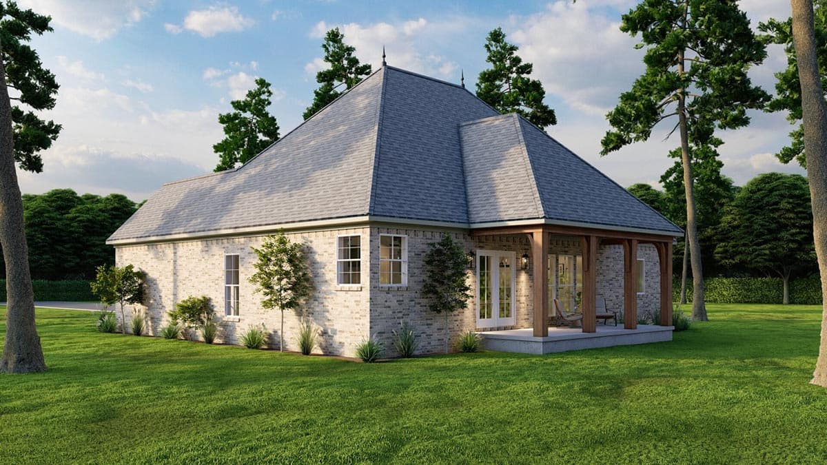 Plan 60591ND: 3-Bedroom Builder Special Home Plan - 1689 Sq Ft - Image #7 - Craftsman, European