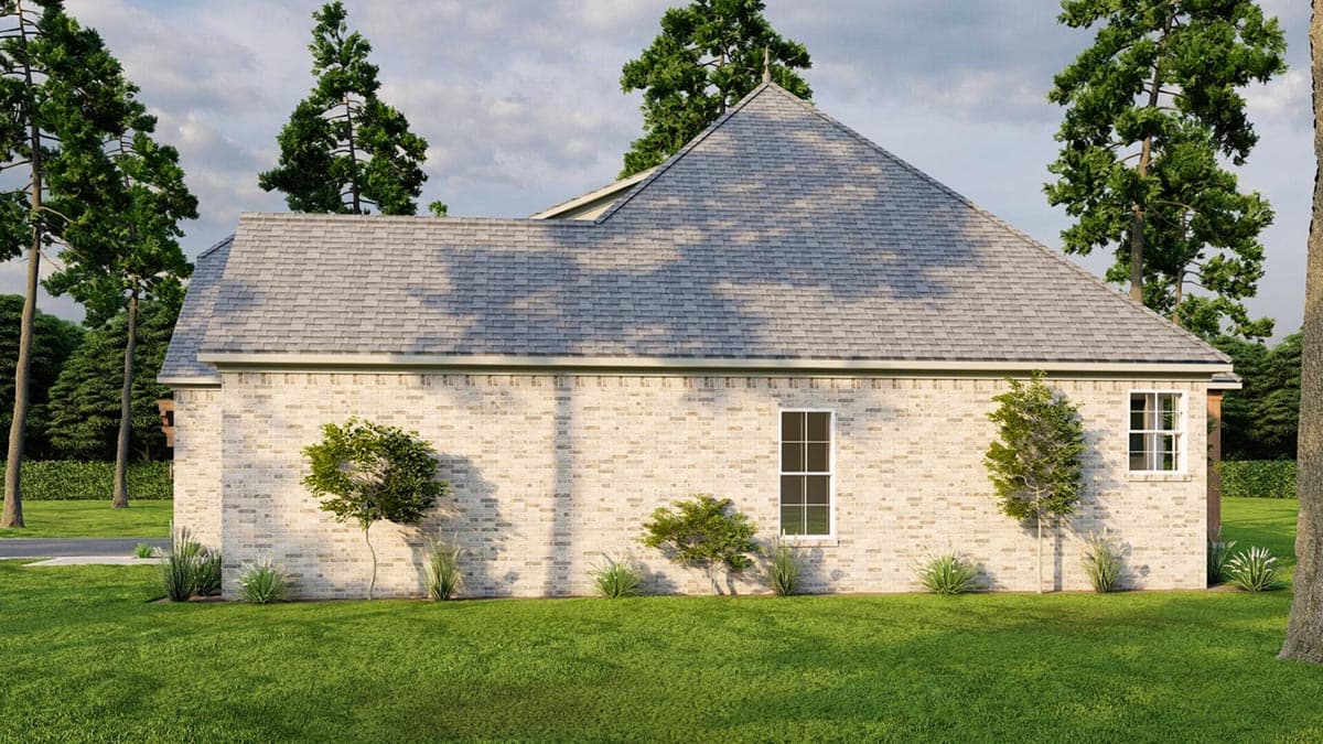 Plan 60591ND: 3-Bedroom Builder Special Home Plan - 1689 Sq Ft - Image #8 - Craftsman, European