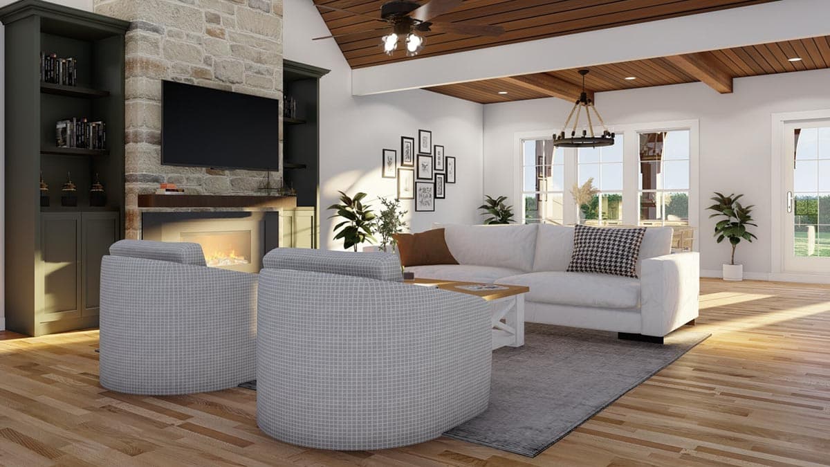 Plan 60591ND: 3-Bedroom Builder Special Home Plan - 1689 Sq Ft - Image #11 - Craftsman, European
