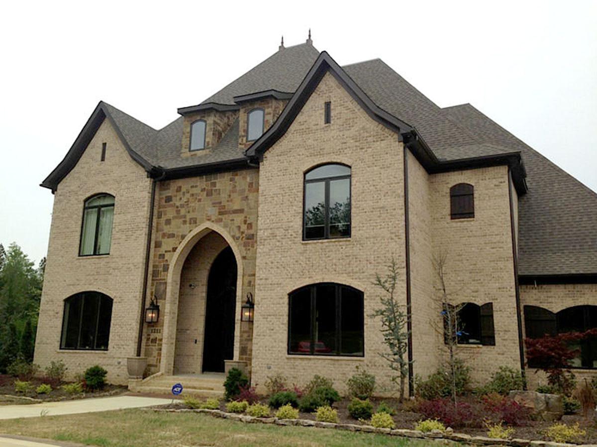 Plan 60592ND: Estate Home Plan with Motorcourt - 4384 Sq Ft - Image #4 - European, Traditional