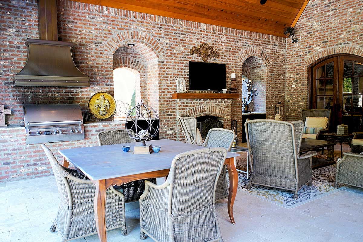 Plan 60593ND: Six Bedrooms for the Large Family - Image #37 - European, French Country