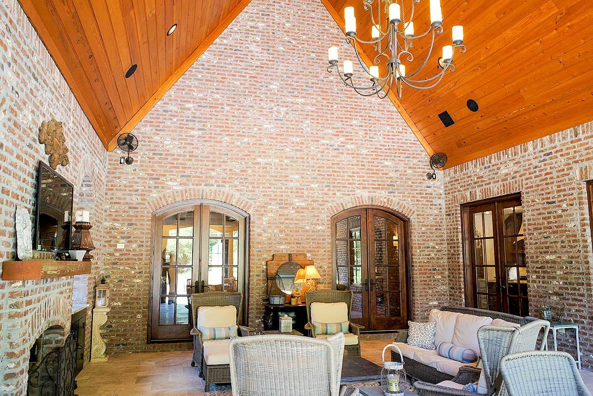 Plan 60593ND: Six Bedrooms for the Large Family - Image #38 - European, French Country