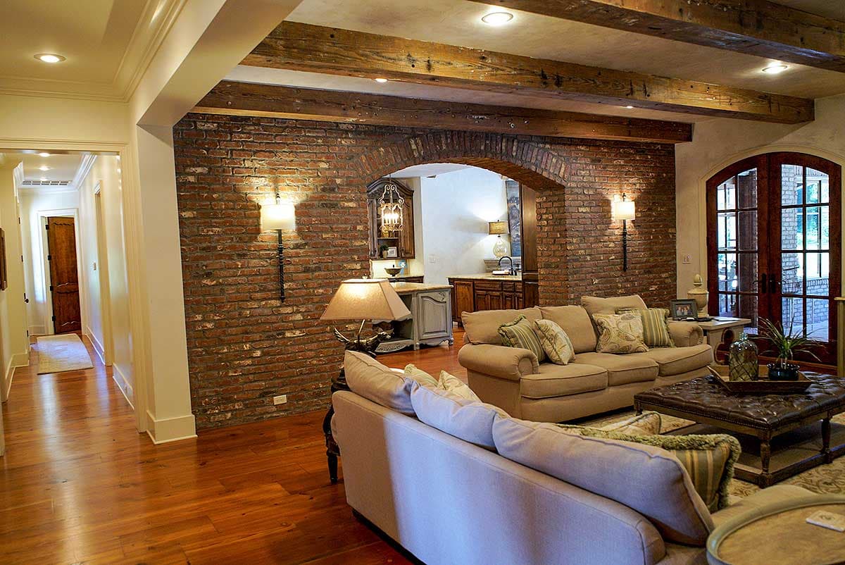 Plan 60593ND: Six Bedrooms for the Large Family - Image #8 - European, French Country