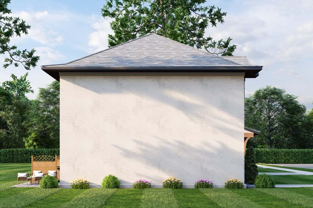 Plan 60596ND: Attractive Four-Plex - Image #9 - Traditional