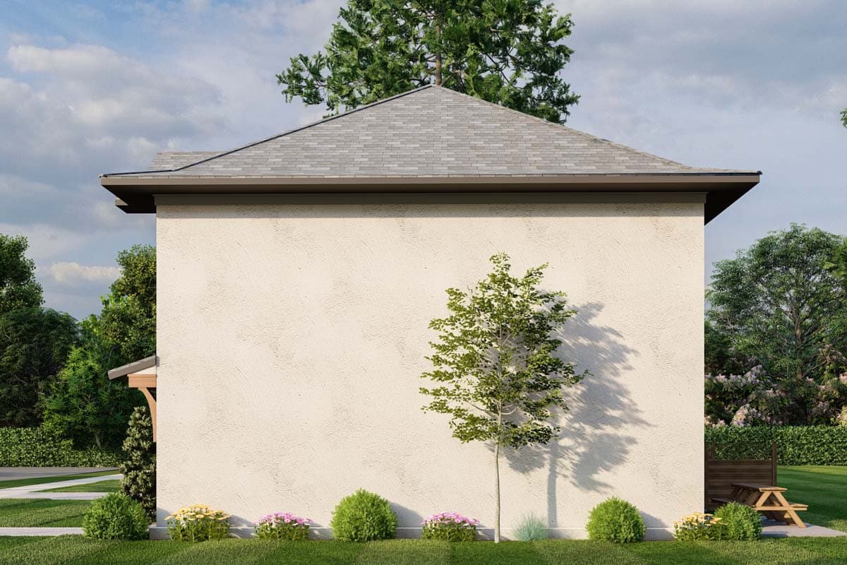 Plan 60596ND: Attractive Four-Plex - Image #13 - Traditional