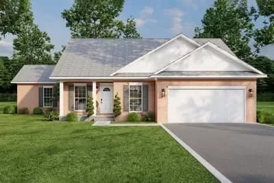 Four Bedroom Ranch Home Plan